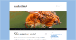 Desktop Screenshot of insectenfotos.nl